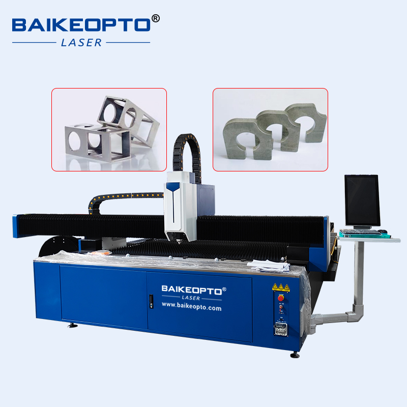 Industrial Laser Cutter For Metal - เครื่องตัดเลเซอร์ไฟเบอร์แบบรวมสำหรับแผ่นและท่อ CNC พร้อมหัวตัดเลเซอร์แบบออโต้โฟกัส สำหรับงานอุตสาหกรรม ตัดโลหะ ท่อ