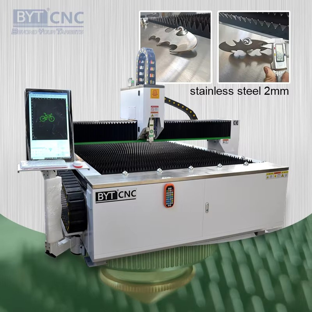 Industrial Laser Cutter For Metal - เครื่องตัดโลหะไฟเบอร์เลเซอร์เกรดอุตสาหกรรม 1kw 1.5kw 2kw 3kw รุ่น