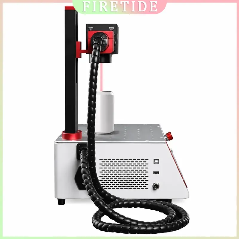 Industrial Laser Engraving Machine For Metal - เครื่องมาร์กกิ้งด้วยเลเซอร์ไฟเบอร์แบบพกพา 20W 30W 50W 100W เครื่องแกะสลักโลหะอเนกประสงค์แบบตั้งโต๊ะและแบบมือถือ