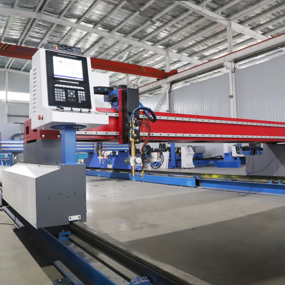 Cnc Plasma Cutter - เครื่องตัดพลาสม่า CNC แบบโครงเหล็กแข็งแรงทนทาน สำหรับงานตัดเหล็กชุบสังกะสี โปรไฟล์เหล็ก โครงสร้างสะพาน