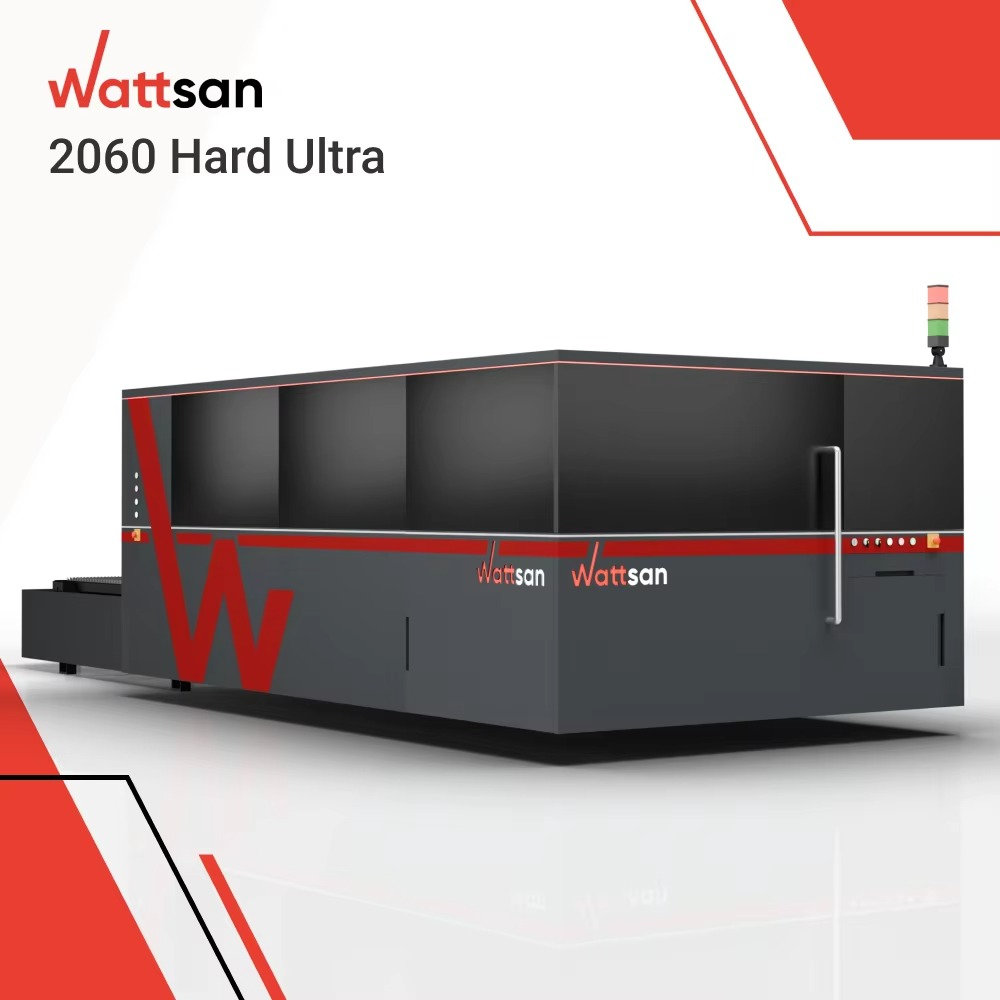 Industrial Laser Cutter For Metal - เครื่องตัดไฟเบอร์เลเซอร์ WATTSAN 2060 Hard Ultra CNC