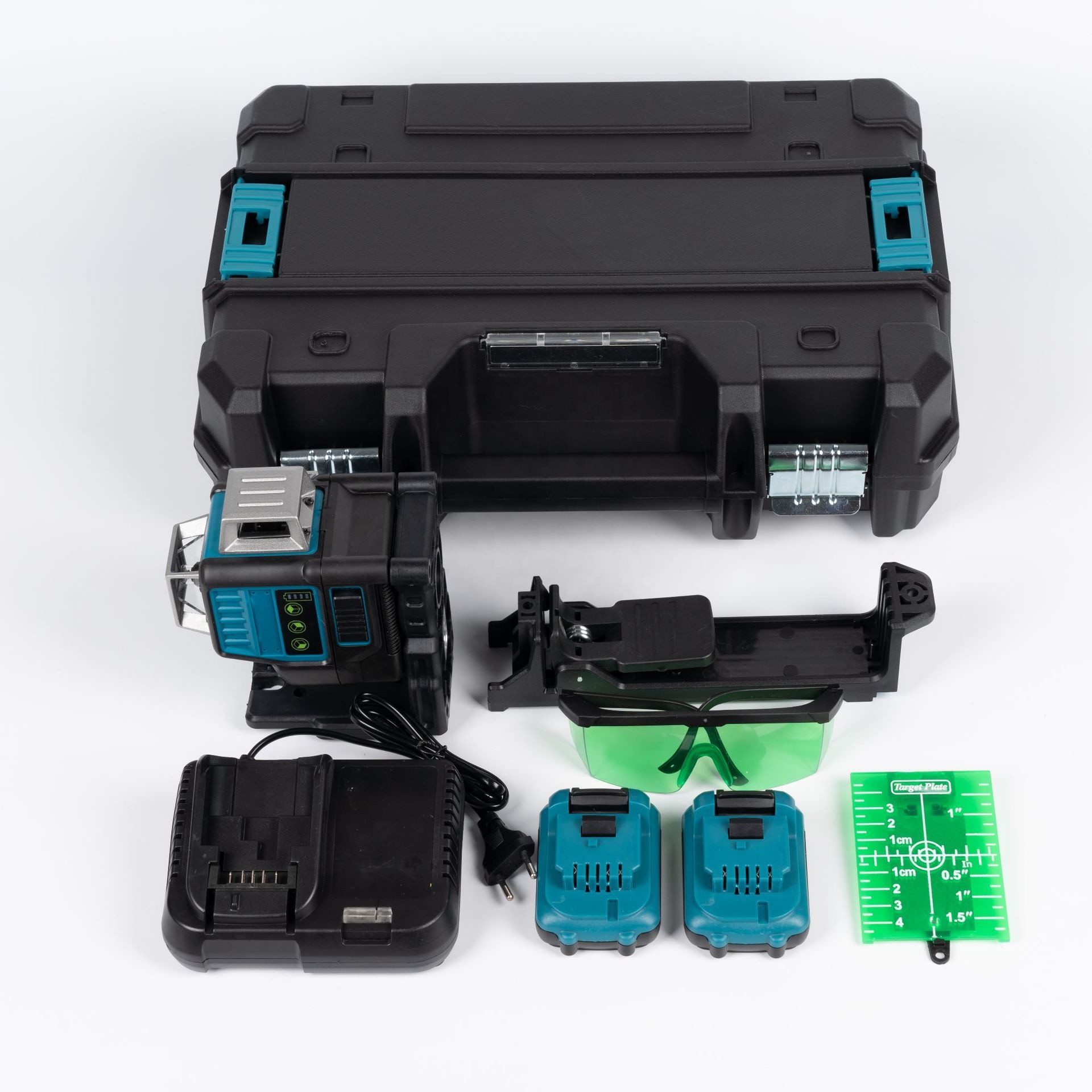 Industrial Laser Line - เครื่องวัดระดับเลเซอร์แบบหมุน 4 มิติ 12 เส้น 360