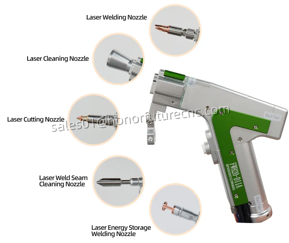 Industrial Laser Cleaner Price - เครื่องเชื่อมเลเซอร์แบตเตอรี่อุตสาหกรรมแบบมือถือ 5 in 1 ยี่ห้อ Raycus