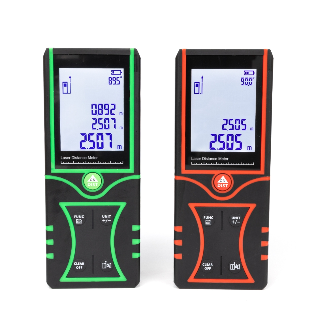 Industrial Laser Measurement - เครื่องวัดระยะเลเซอร์อุตสาหกรรม รุ่น GS-16 สีแดง ระยะ 120