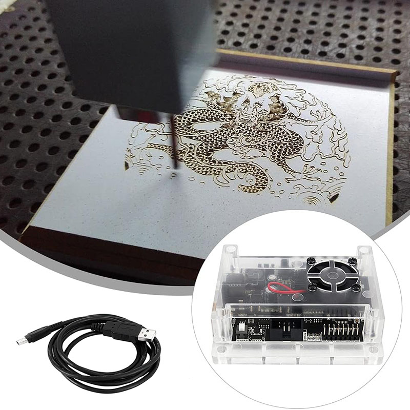 Laser Controller Board - เครื่องแกะสลักเลเซอร์ CNC 3018 Pro สำหรับงานไม้ เครื่องแกะสลัก