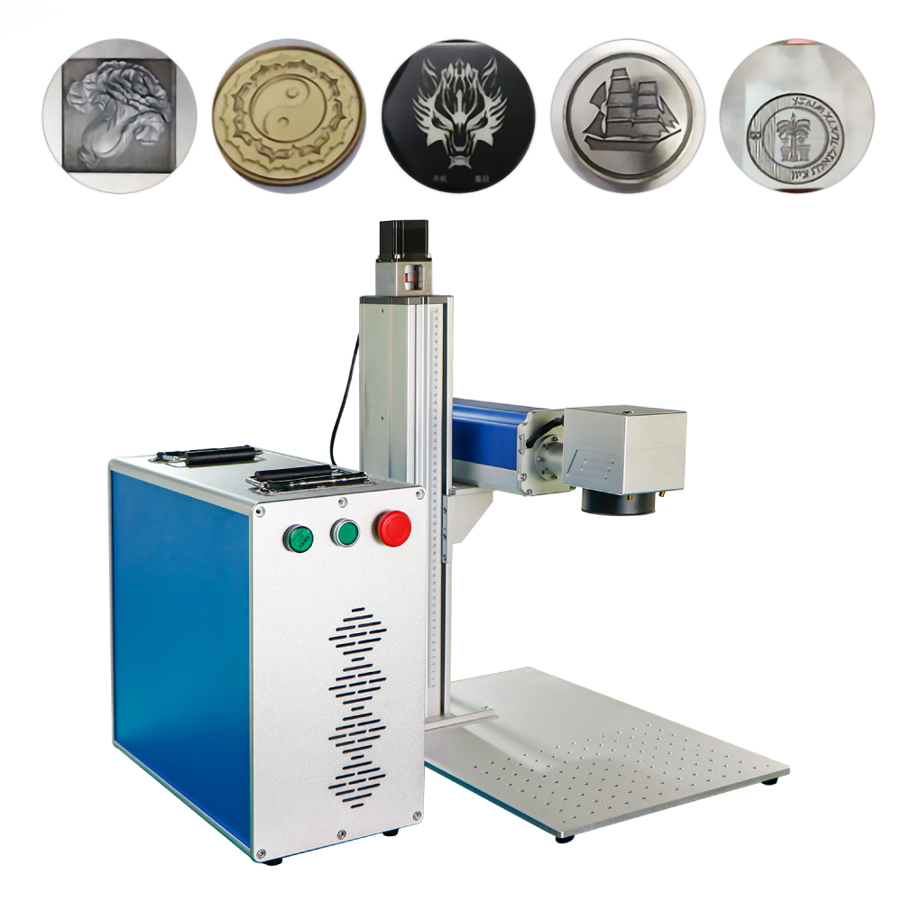 Industrial Laser Engraving Machine For Metal - เครื่องแกะสลักเลเซอร์ไฟเบอร์ Raycus 2.5D สำหรับงานแกะสลักลึกแบบนูน สำหรับการสลักอุตสาหกรรมบนโลหะ พลาสติก