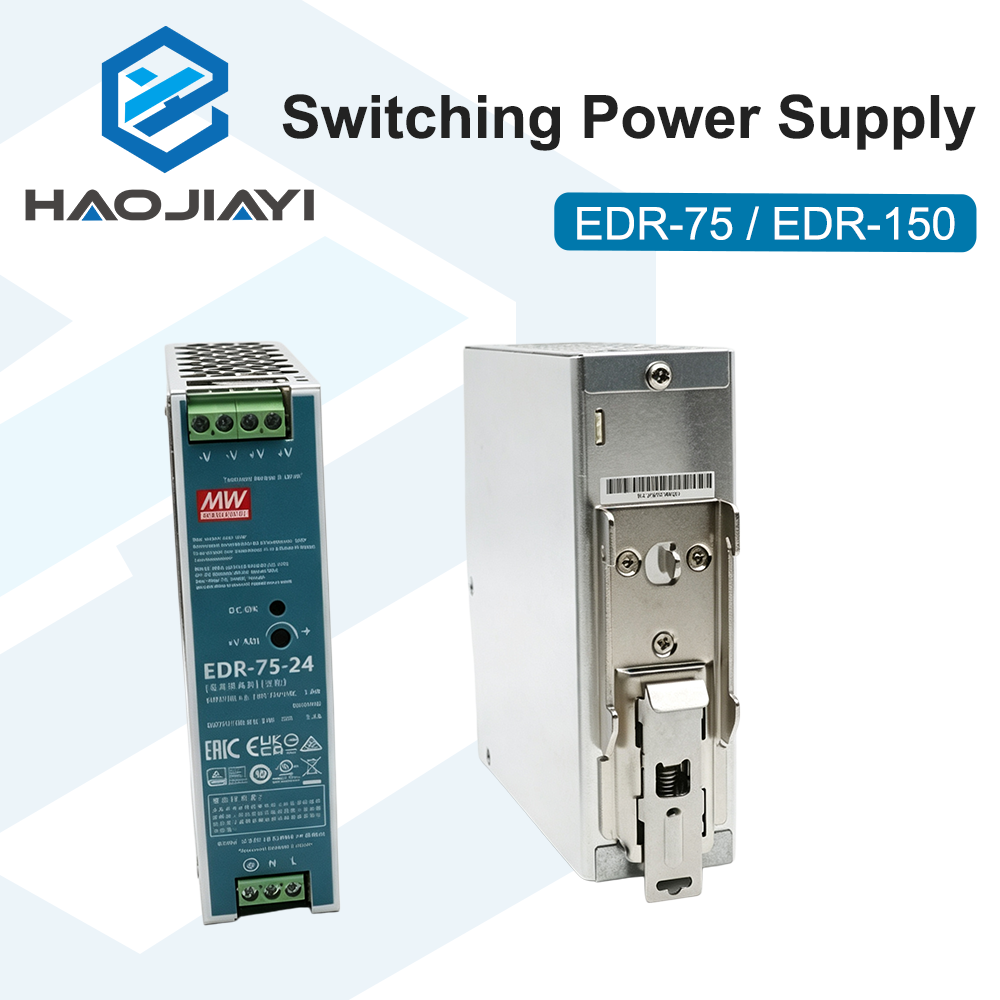 Industrial Laser Marking Machine - อุปกรณ์เลเซอร์ แหล่งจ่ายไฟ DC EDR-75 150 24V