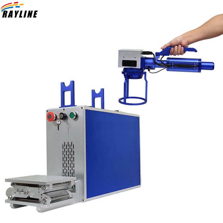 Industrial Laser Engraving Machine For Metal - เครื่องแกะสลักไฟเบอร์เลเซอร์ S4 ขนาด 20W/30W/50W สำหรับธุรกิจอุตสาหกรรม แบบพกพา