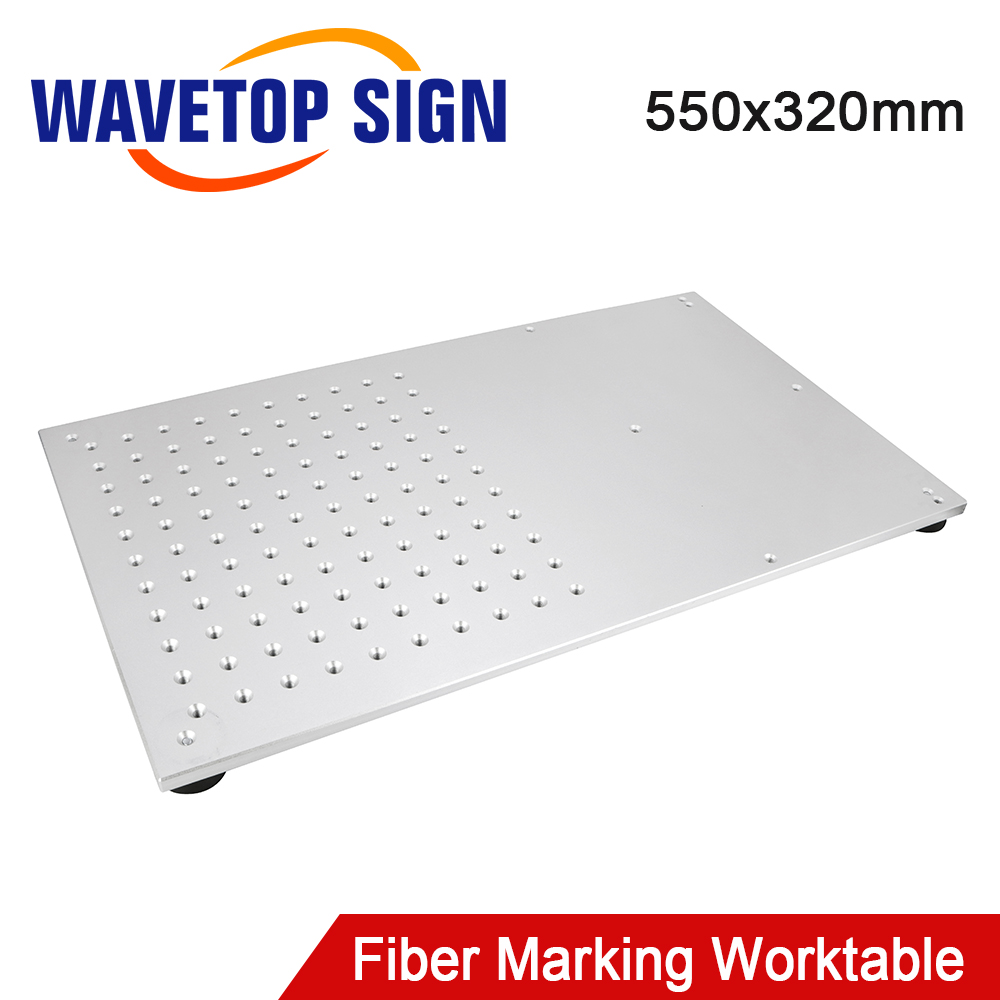 Laser Marking Machine - โต๊ะทำงานโลหะ SignkoRay ขนาด 550x320 มม. โต๊ะยกขนาดมาตรฐานสำหรับ