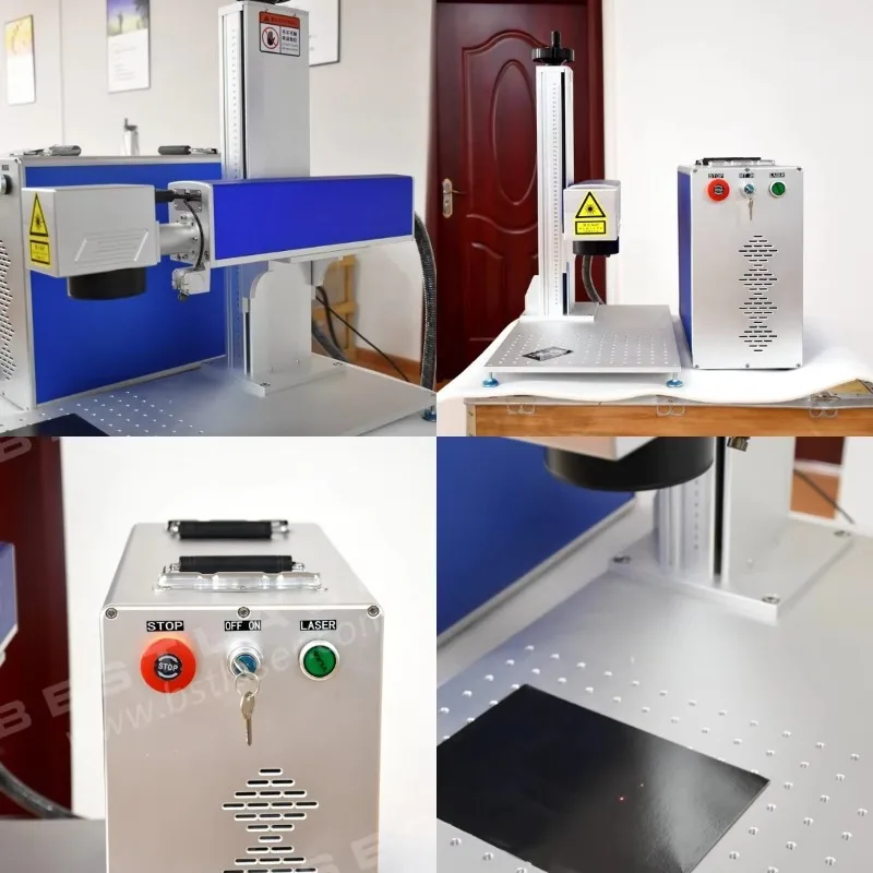 Industrial Laser Engraving Machine For Metal - เครื่องเลเซอร์ไฟเบอร์มาร์กกิ้งอุตสาหกรรม JPT Mopa 30W-100W รุ่น M7