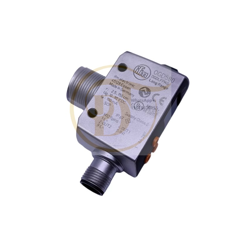 Industrial Laser Measurement - เซ็นเซอร์วัดระยะ IFM OGD580 เซ็นเซอร์วัดระยะด้วยเลเซอร์ พร้อม IO-Link