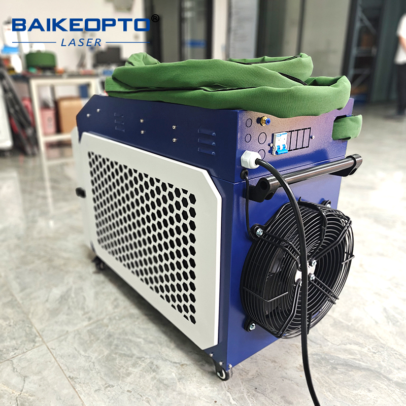 Industrial Laser Removal Machine - เครื่องทำความสะอาดด้วยเลเซอร์ไฟเบอร์ 1500 วัตต์, กำจัดสนิม, ลอกสี, กำจัดชั้นออกไซด์,