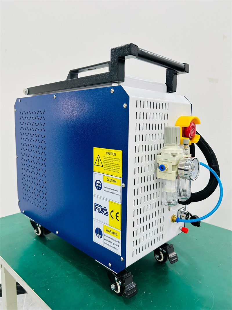 Handheld Laser Welding Machine - เครื่องเชื่อมเลเซอร์แบบมือถือรุ่นใหม่สำหรับงานโลหะ เหล็กกล้าคาร์บอน เหล็กกล้าไร้สนิม ใช้ได้กับงานครัว ห้องน้ำ บันได