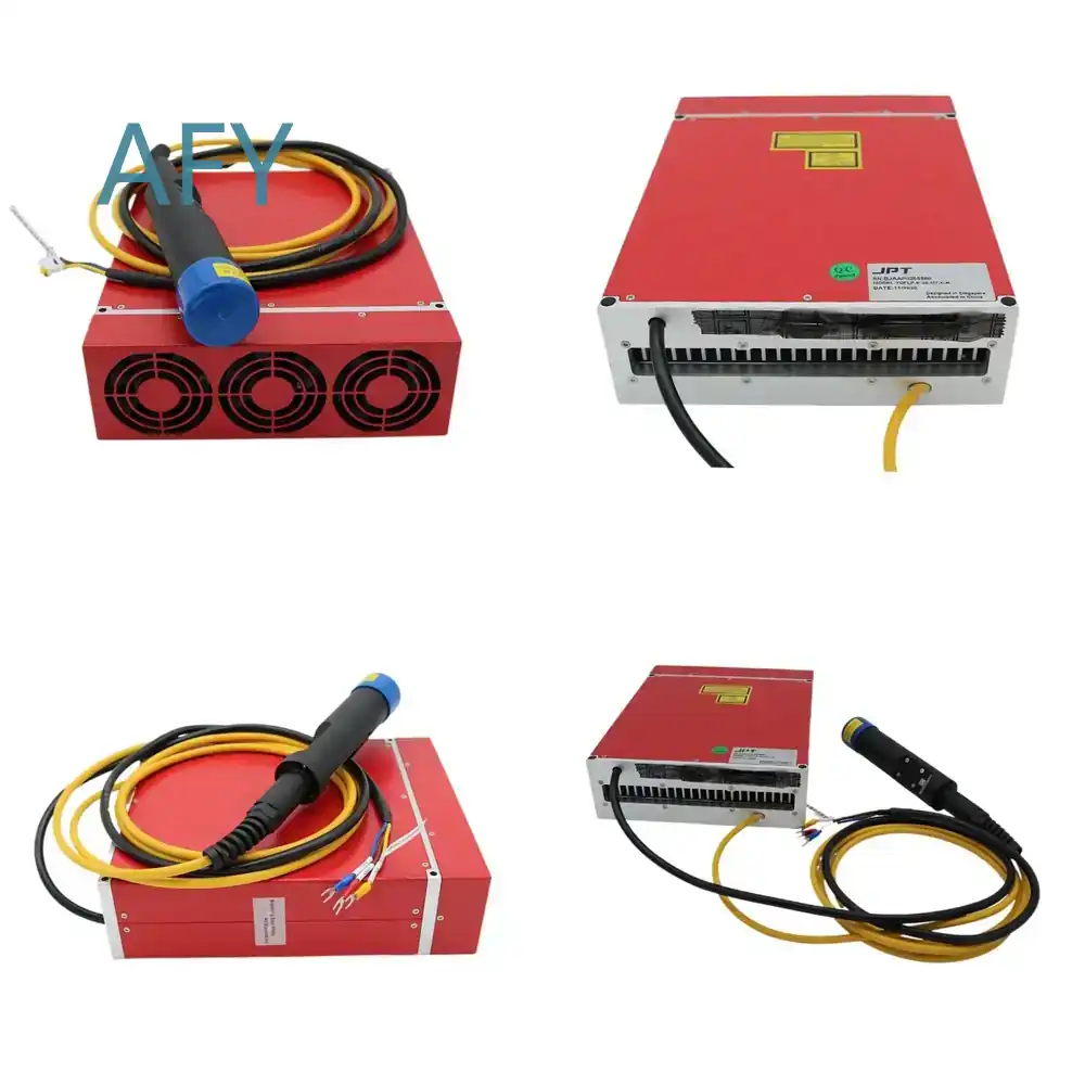 Industrial Laser Marking Machine - แหล่งกำเนิดเลเซอร์ไฟเบอร์แบบพัลส์ Q-switched 1064nm MFP 20W 30W