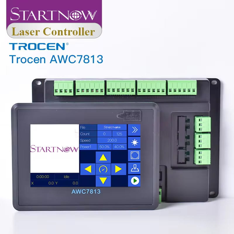 Laser Controller Board - Startnow CO2เลเซอร์ Controller บอร์ดอัพเกรด AWC708S Trocen
