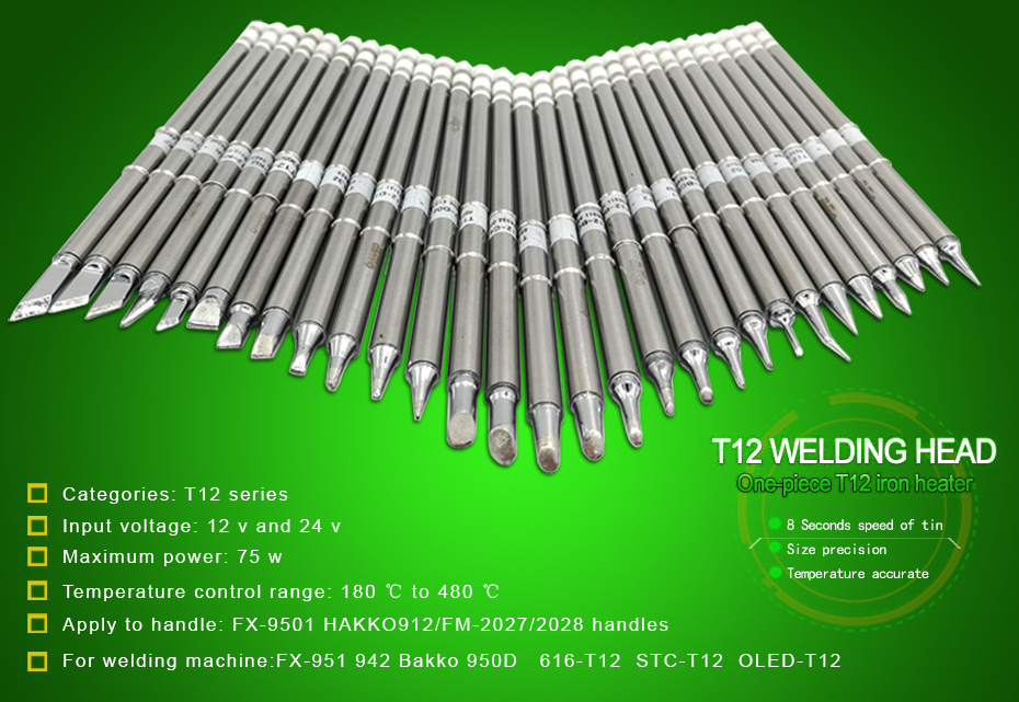 T12 การประสาน เคล็ดลับการเปลี่ - Industrial Laser Soldering Iron บทวิจารณ์และราคา