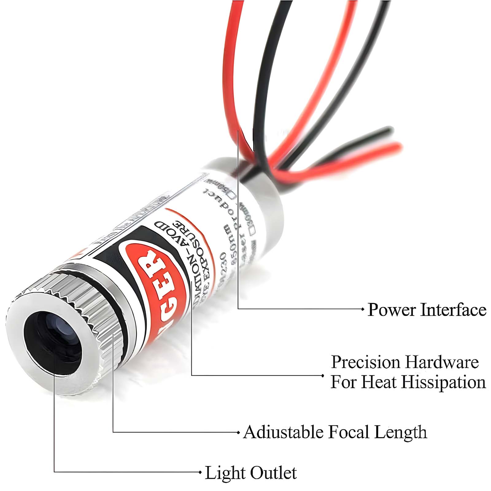 650nm เลเซอร์ชี้/เส้น/กากบาทเส - Industrial Laser Line บทวิจารณ์และราคา