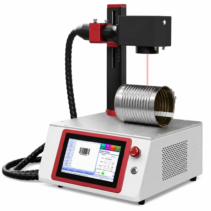 เครื่องมาร์กกิ้งด้วยเลเซอร์ไฟเ - Industrial Laser Engraving Machine For Metal บทวิจารณ์และราคา