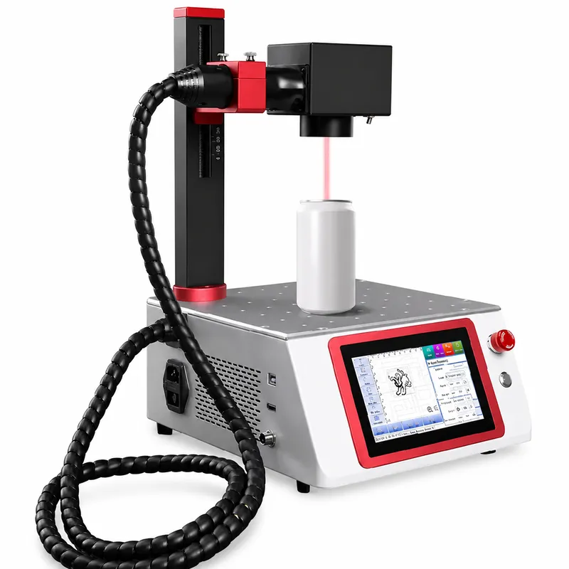 เครื่องมาร์กกิ้งด้วยเลเซอร์ไฟเ - Industrial Laser Engraving Machine For Metal บทวิจารณ์และราคา