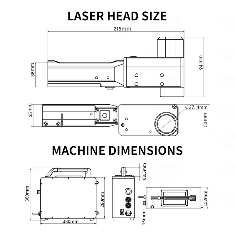 เครื่องทำความสะอาดเลเซอร์แบบพก - Industrial Laser Cleaner Price บทวิจารณ์และราคา