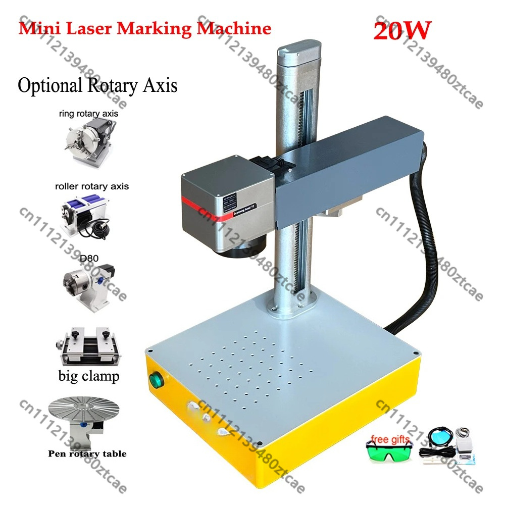 เครื่องมาร์คกิ้งไฟเบอร์เลเซอร์ - Industrial Laser Engraving Machine For Metal บทวิจารณ์และราคา