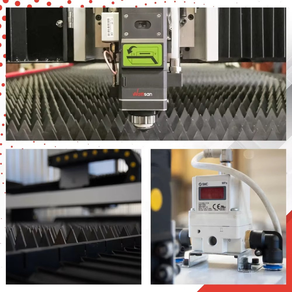 เครื่องตัดไฟเบอร์เลเซอร์ WATTS - Industrial Laser Cutter For Metal บทวิจารณ์และราคา