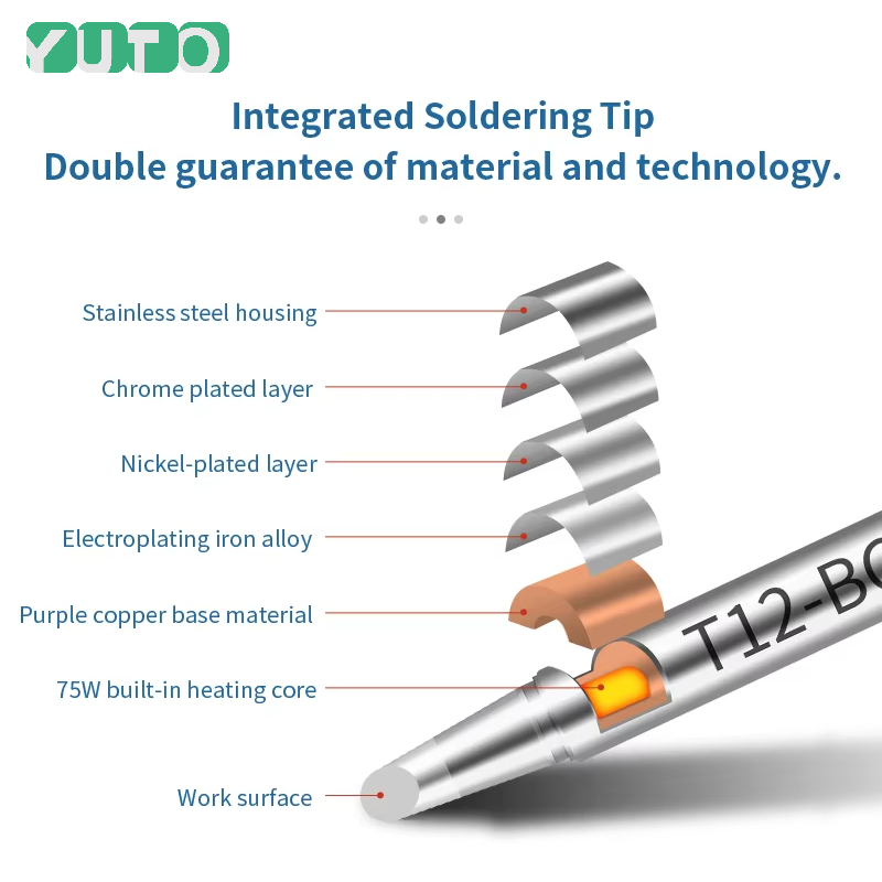 10 ชิ้น T12 ชุดหัวแร้งบัดกรีรุ - Industrial Laser Soldering Iron บทวิจารณ์และราคา