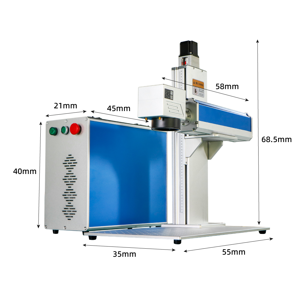 เครื่องแกะสลักเลเซอร์ไฟเบอร์ R - Industrial Laser Engraving Machine For Metal บทวิจารณ์และราคา