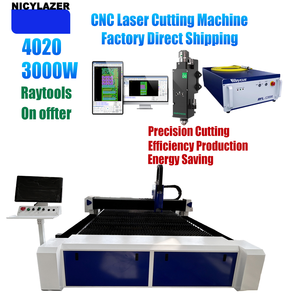 เครื่องตัดไฟเบอร์เลเซอร์ NICYL - Industrial Laser Cutter For Metal บทวิจารณ์และราคา