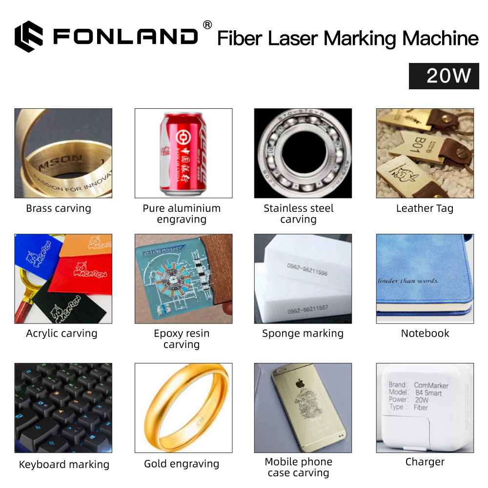 เครื่องแกะสลักเลเซอร์ไฟเบอร์โล - Industrial Laser Engraving Machine For Metal บทวิจารณ์และราคา