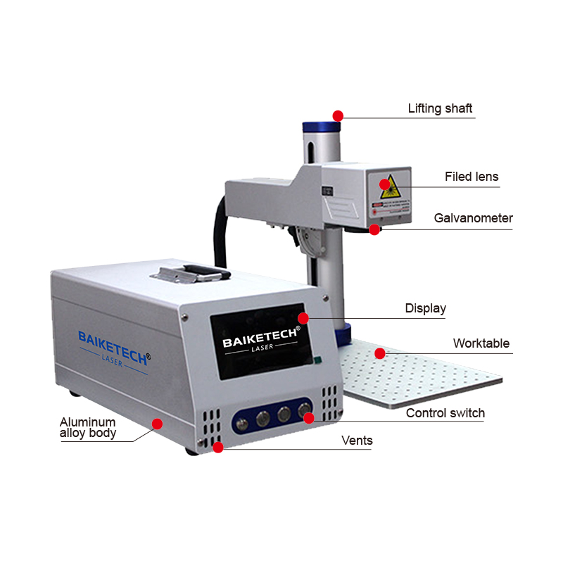 เครื่องมาร์กกิ้งด้วยเลเซอร์ไฟเ - Industrial Laser Marking Machine บทวิจารณ์และราคา