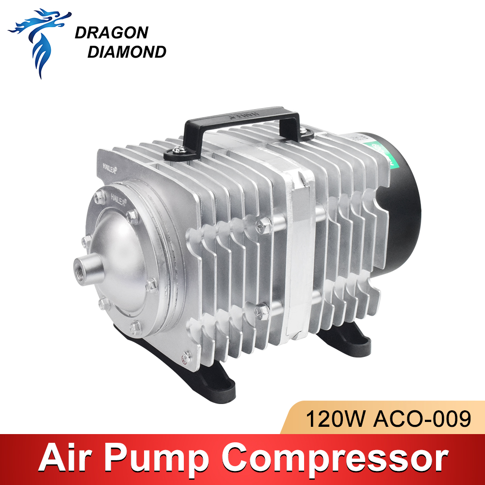 120W เครื่องอัดอากาศไฟฟ้าแม่เห - Air Assist Pump Laser บทวิจารณ์และราคา