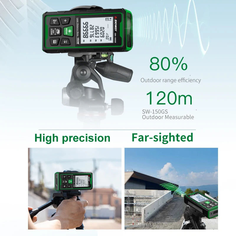 เครื่องวัดระยะด้วยเลเซอร์สีเขี - Industrial Laser Measurement บทวิจารณ์และราคา