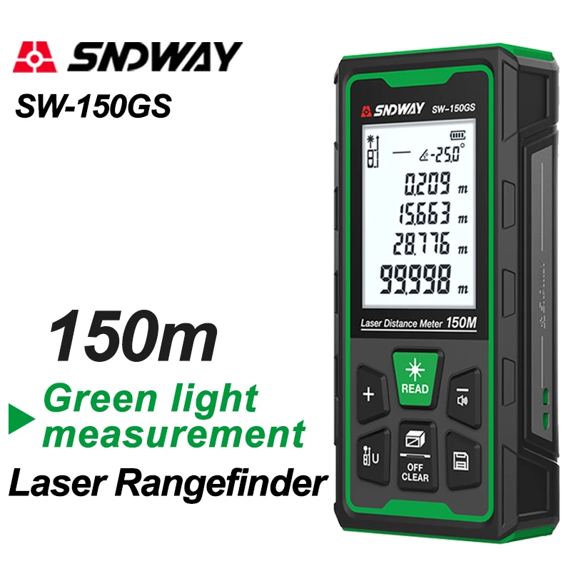 เครื่องวัดระยะด้วยเลเซอร์สีเขี - Industrial Laser Measurement บทวิจารณ์และราคา