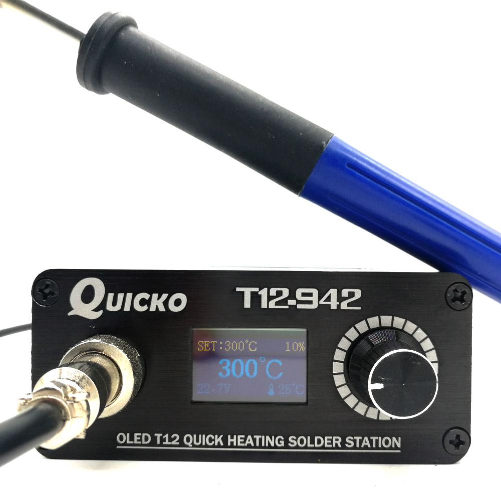 QUICKO MINI T12 STC OLED Digit - Industrial Laser Soldering Iron บทวิจารณ์และราคา