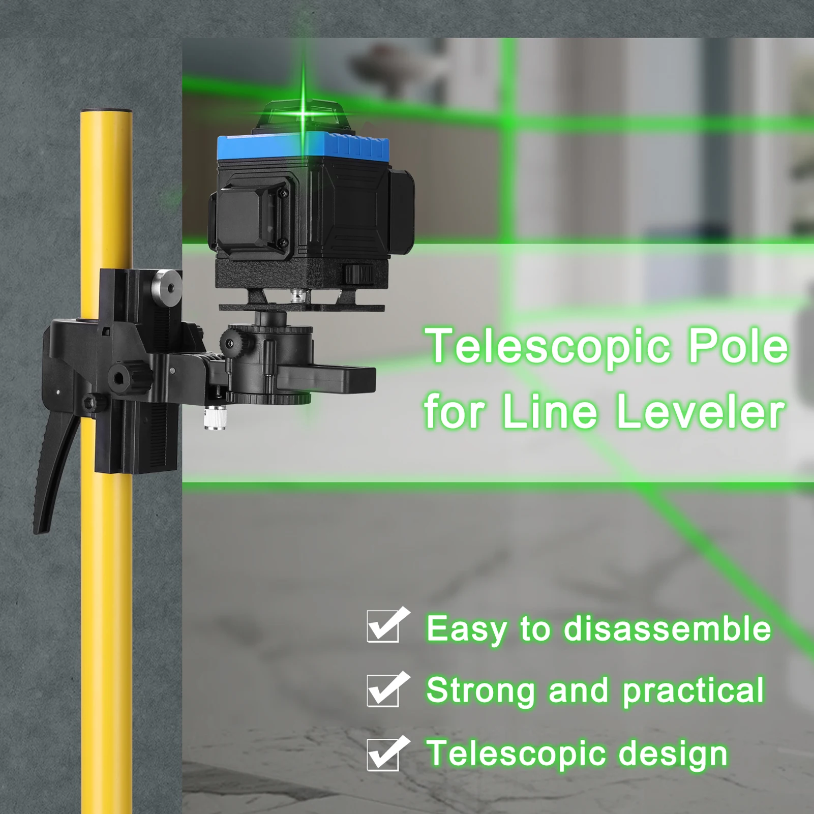 ขาตั้งปรับระดับได้สูงสุด 4.2 เ - Industrial Laser Line บทวิจารณ์และราคา