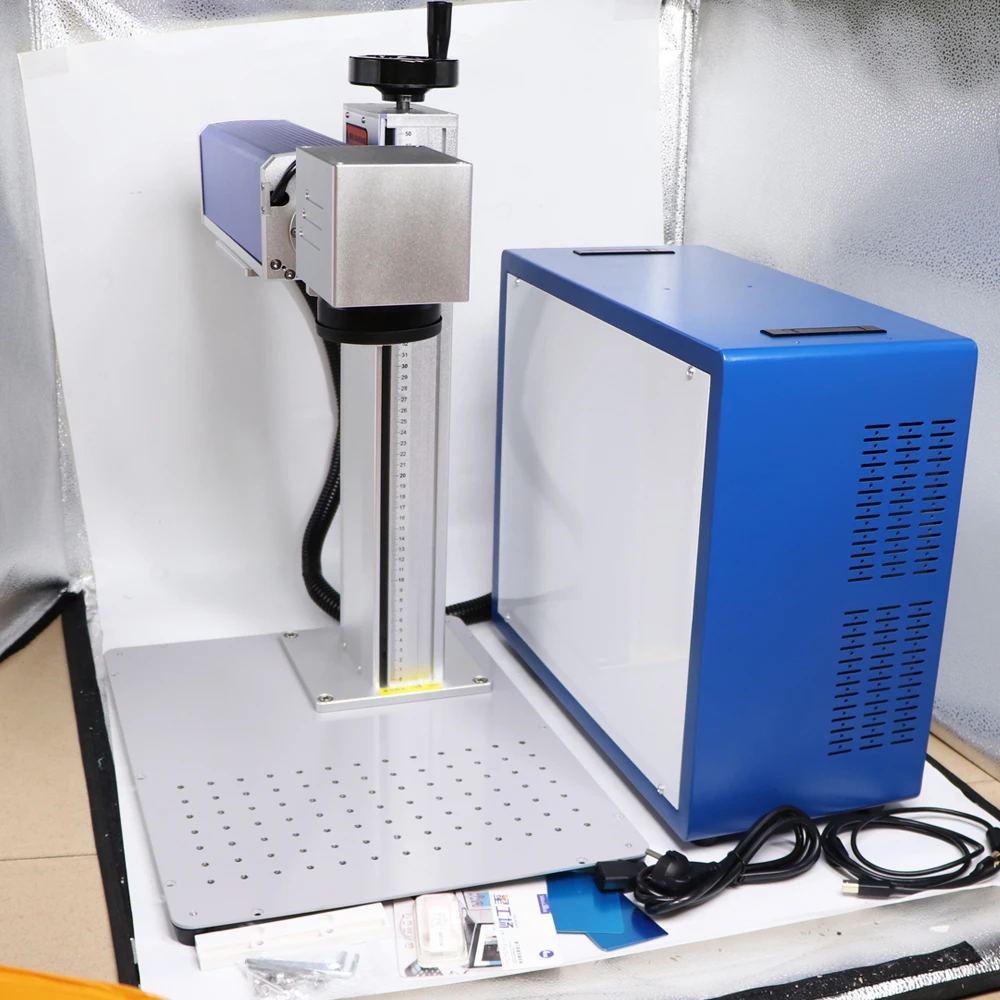 เครื่องเลเซอร์ไฟเบอร์ 20W 30W  - Industrial Laser Engraving Machine For Metal บทวิจารณ์และราคา