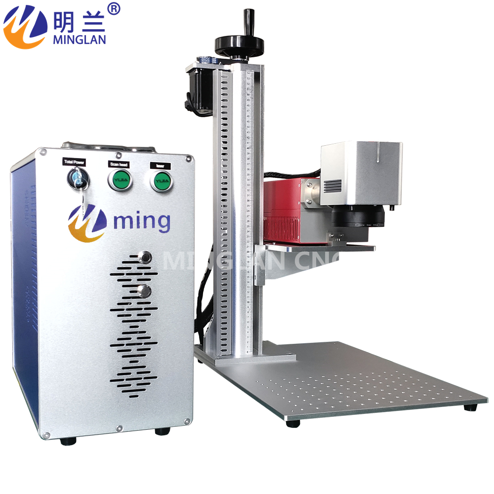 เครื่องเลเซอร์มาร์กกิ้ง UV แบบ - Industrial Laser Engraving Machine For Metal บทวิจารณ์และราคา