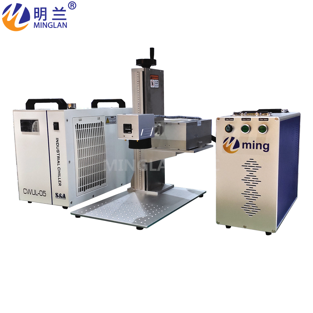 เครื่องเลเซอร์มาร์กกิ้ง UV แบบ - Industrial Laser Engraving Machine For Metal บทวิจารณ์และราคา