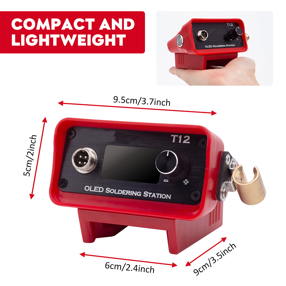 OLED T12 การประสาน สถานีเหล็กป - Industrial Laser Soldering Iron บทวิจารณ์และราคา
