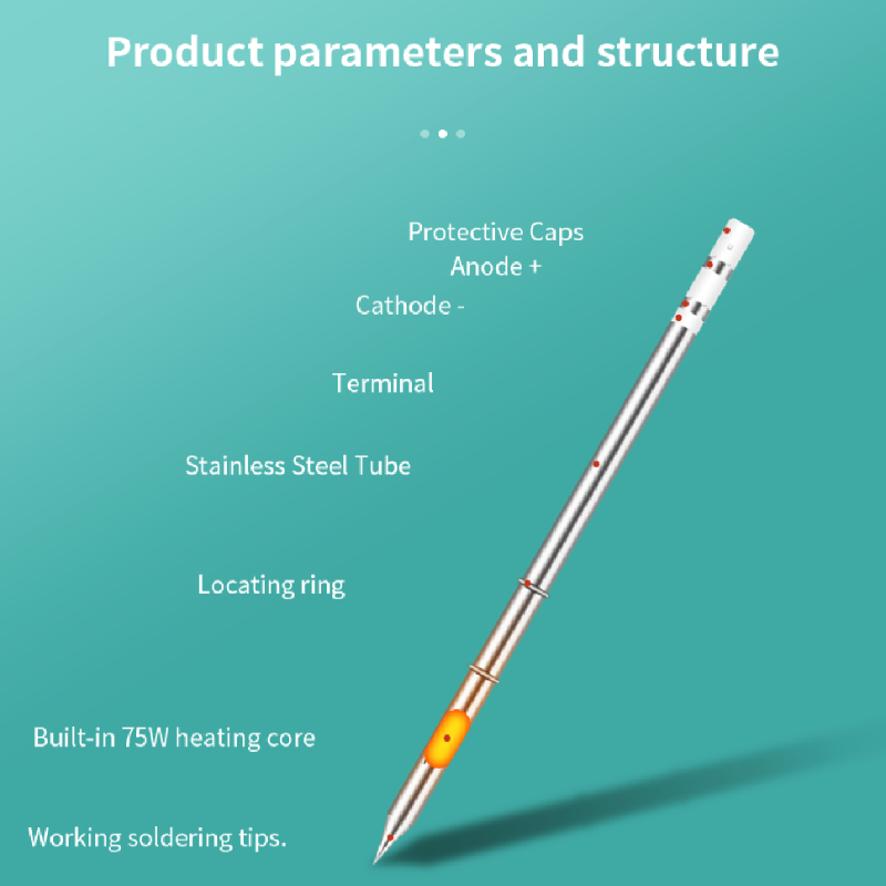 5 ชิ้น/1 ชิ้น หัวแร้งบัดกรีแบบ - Industrial Laser Soldering Iron บทวิจารณ์และราคา