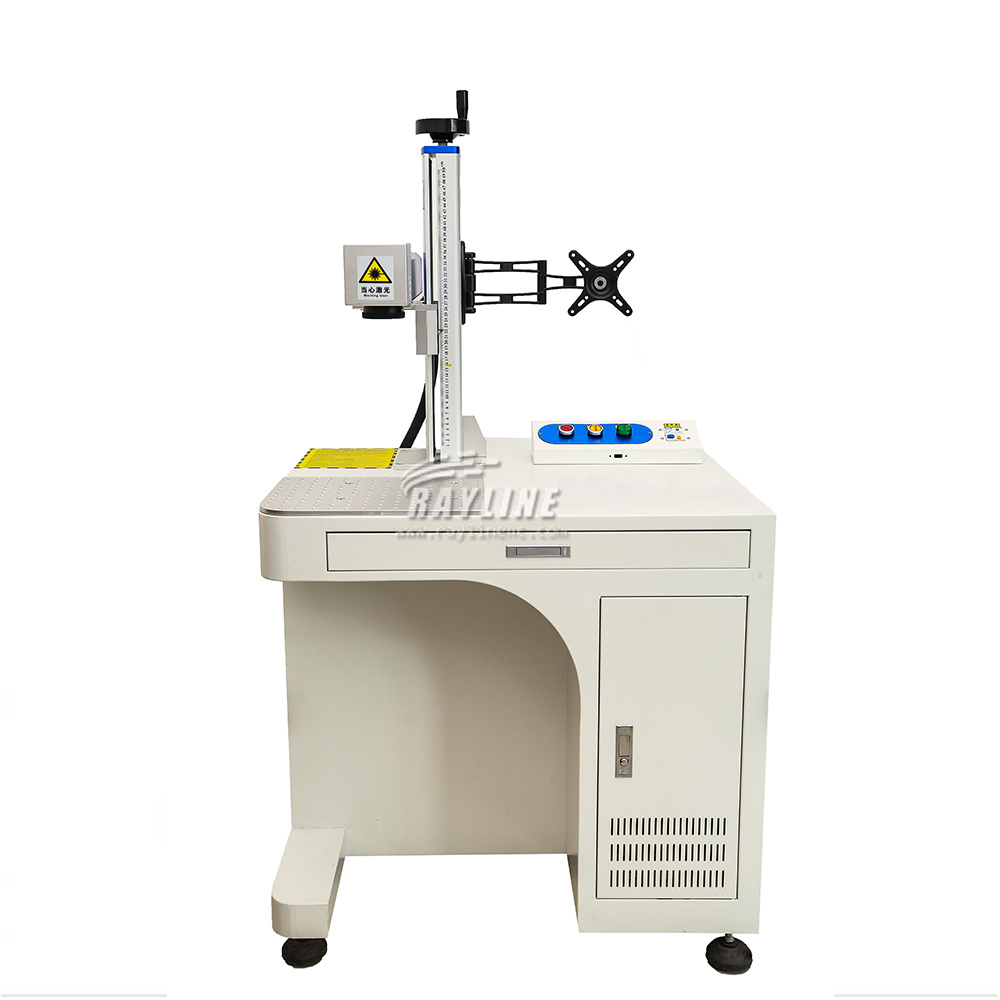 เครื่องเลเซอร์มาร์กกิ้งแบบตั้ง - Industrial Laser Engraving Machine For Metal บทวิจารณ์และราคา
