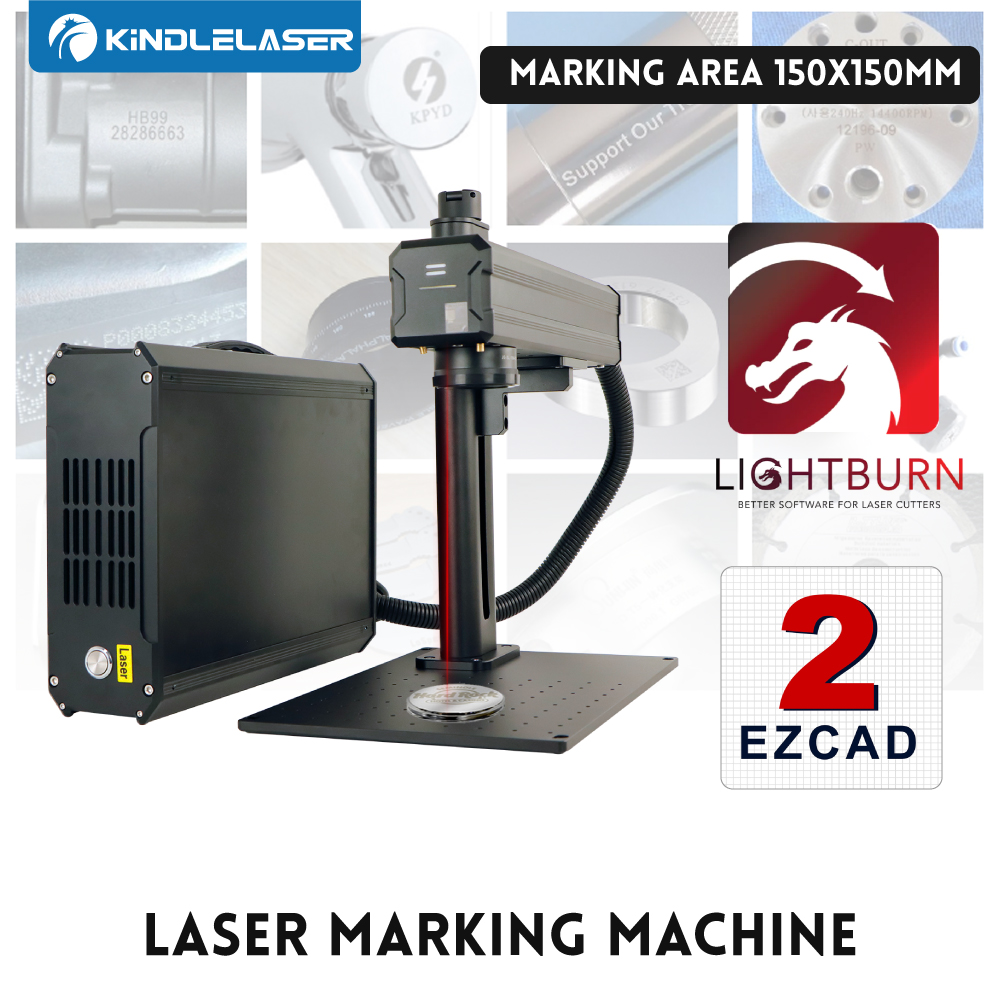 เครื่องแกะสลักเลเซอร์ไฟเบอร์ K - Industrial Laser Engraving Machine For Metal บทวิจารณ์และราคา
