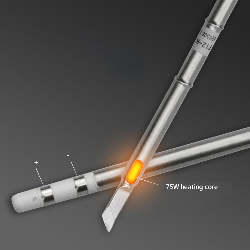 T12 การประสาน Iron Tips เปลี่ย - Industrial Laser Soldering Iron บทวิจารณ์และราคา