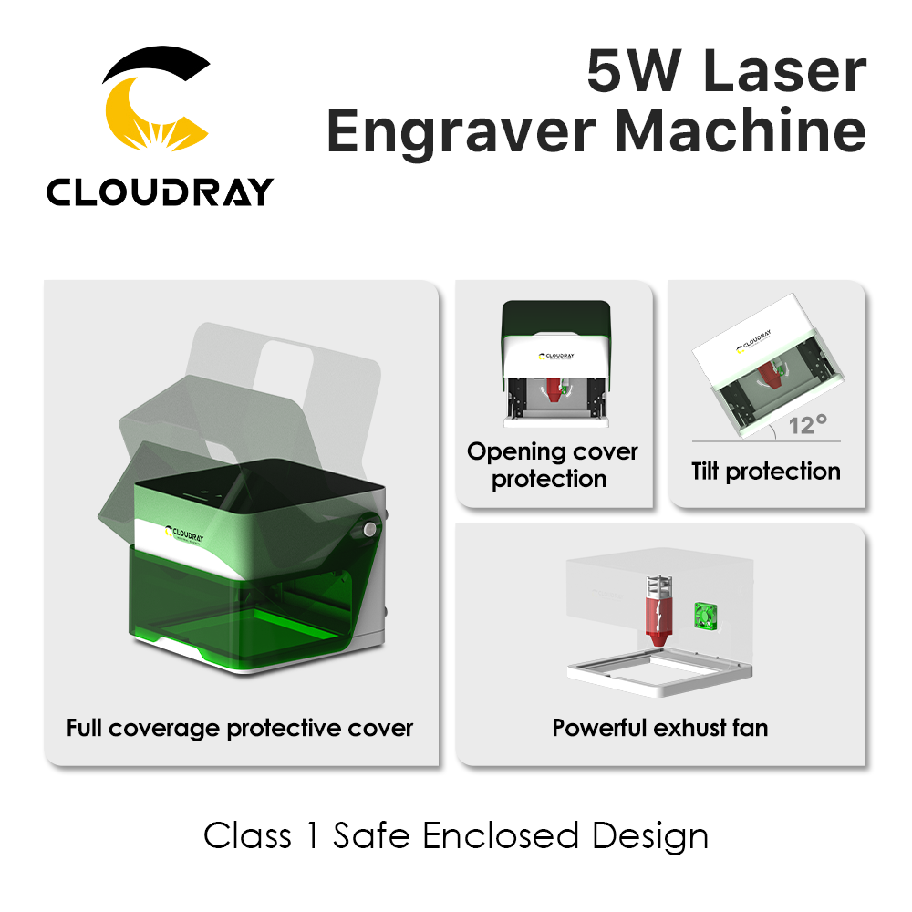 เครื่องแกะสลักเลเซอร์ Cloudray - Industrial Laser Cutting Machine บทวิจารณ์และราคา