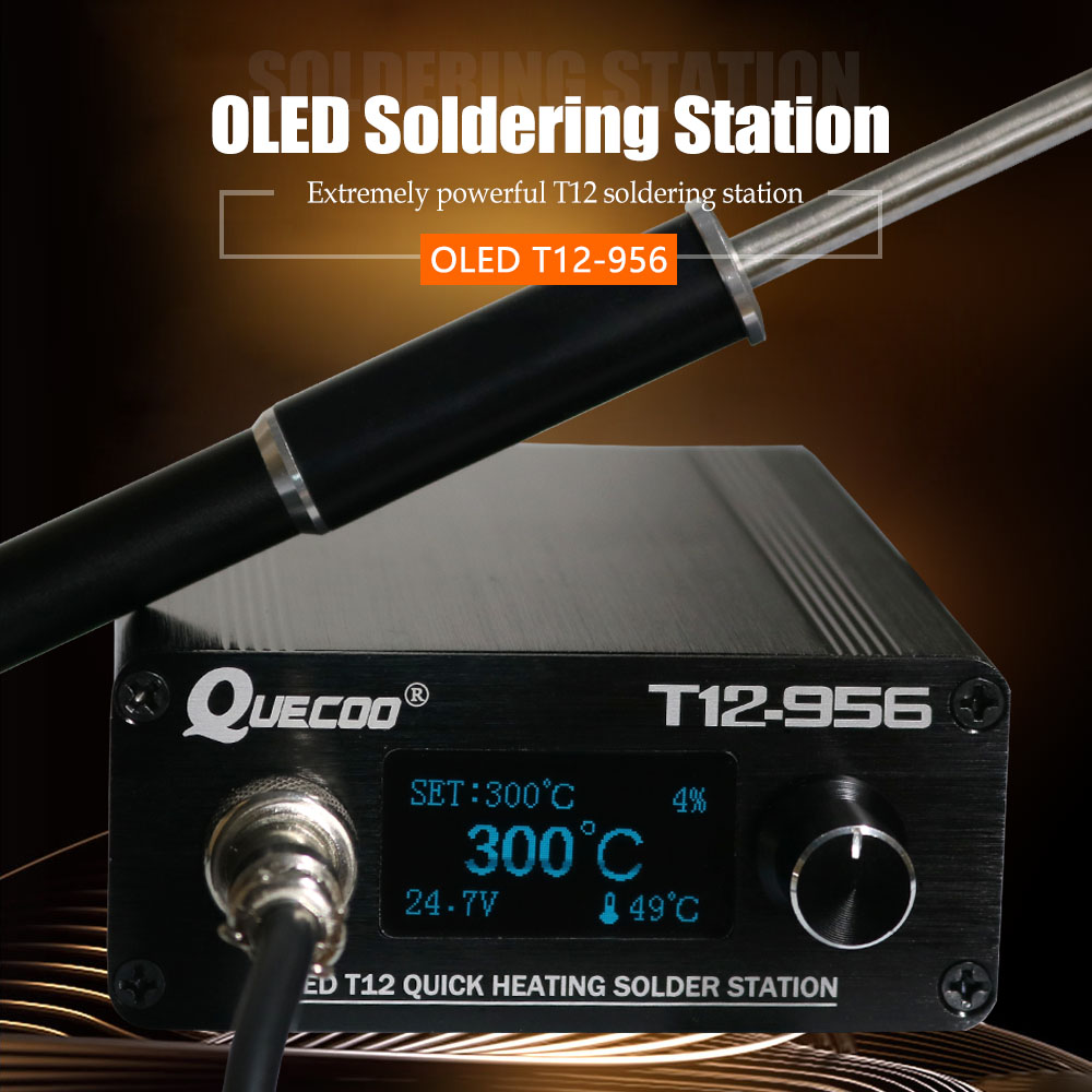 QUECOO T12-956 การประสาน สถานี - Industrial Laser Soldering Iron บทวิจารณ์และราคา