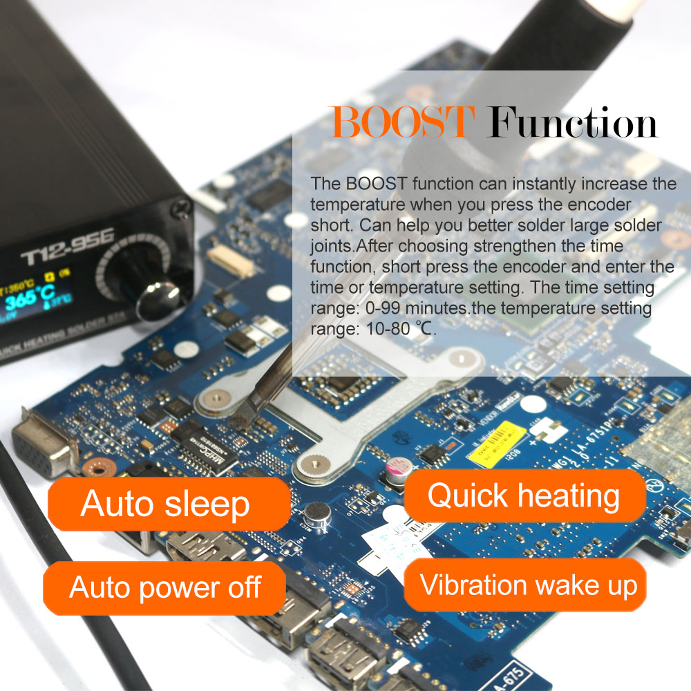 QUECOO T12-956 การประสาน สถานี - Industrial Laser Soldering Iron บทวิจารณ์และราคา