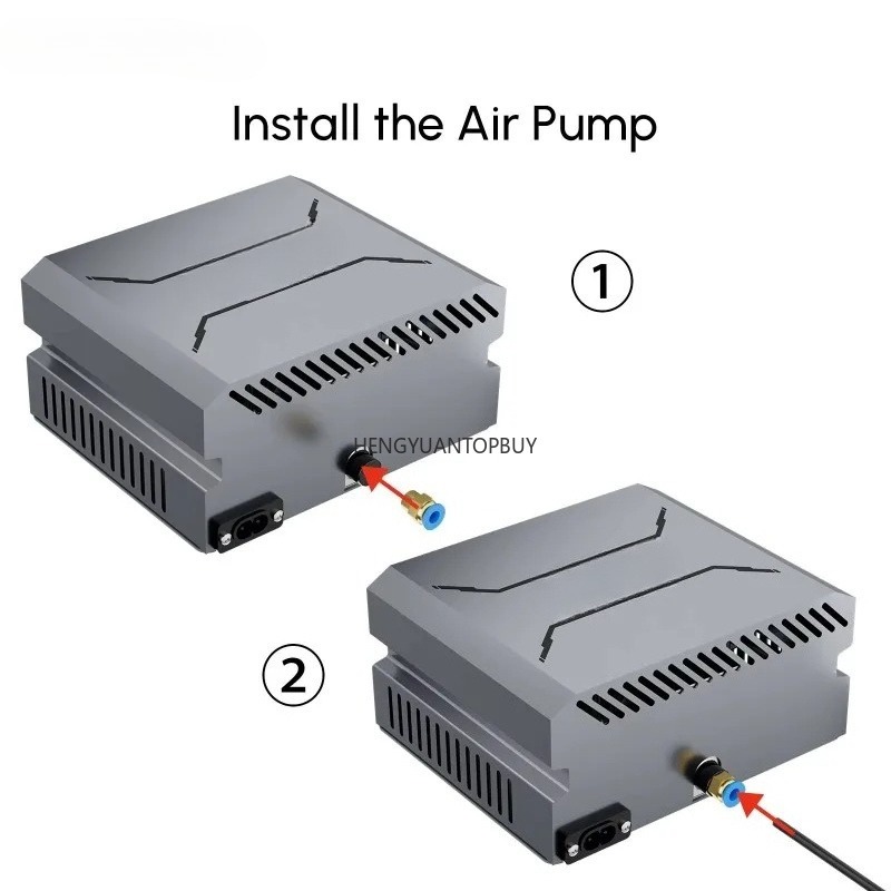 ปั๊มลมใช้สำหรับช่วยเหลือเครื่อ - Air Assist Pump Laser บทวิจารณ์และราคา