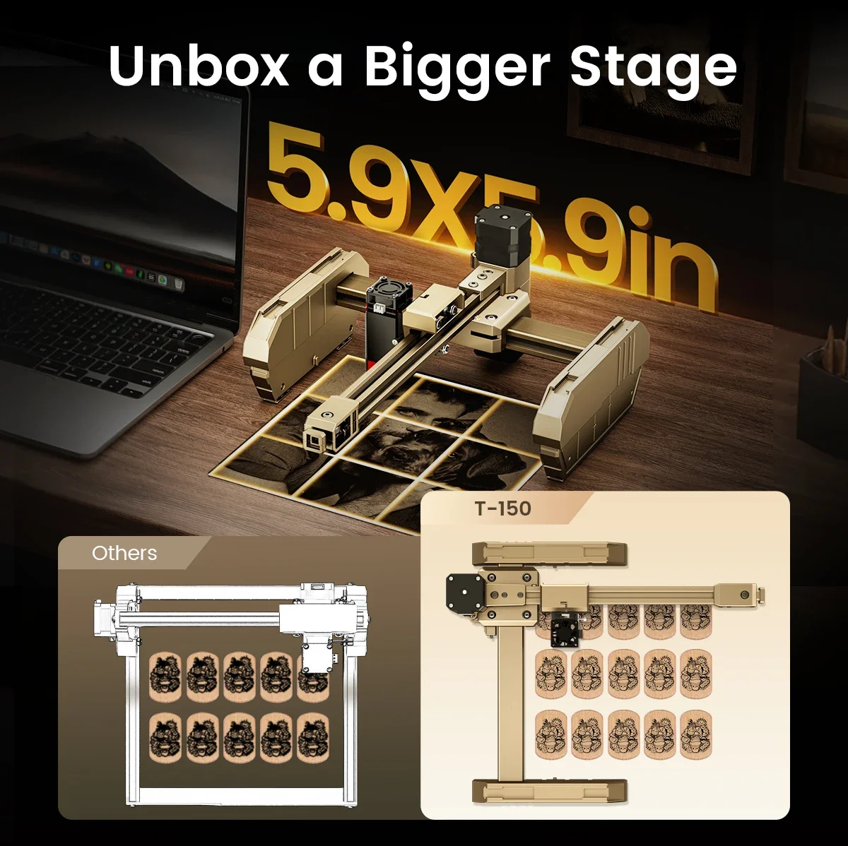 เครื่องแกะสลักเลเซอร์แบบคานยื่ - Industrial Laser Etching Machine บทวิจารณ์และราคา