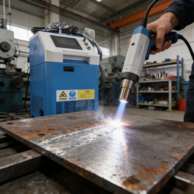 เครื่องเลเซอร์ไฟเบอร์แบบพกพา H - Industrial Laser Cutter For Metal บทวิจารณ์และราคา